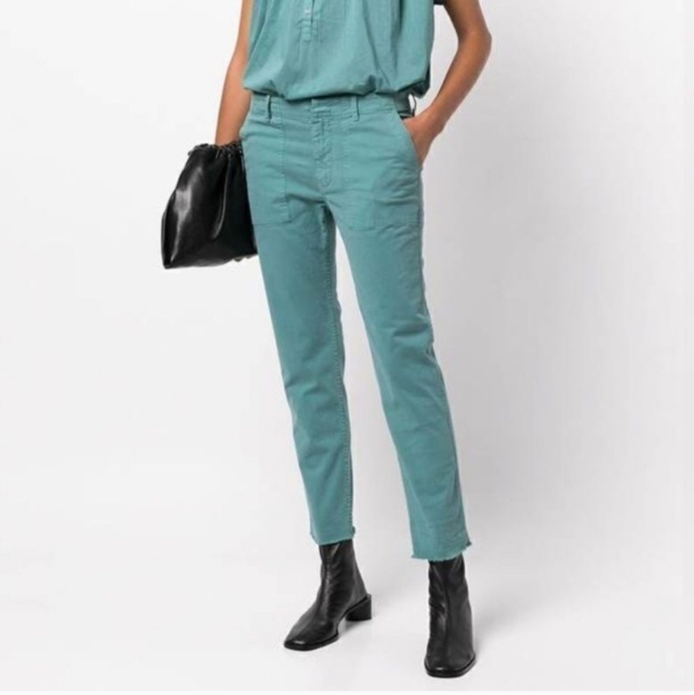 Nili Lotan Jade Green Jenna Pant 8